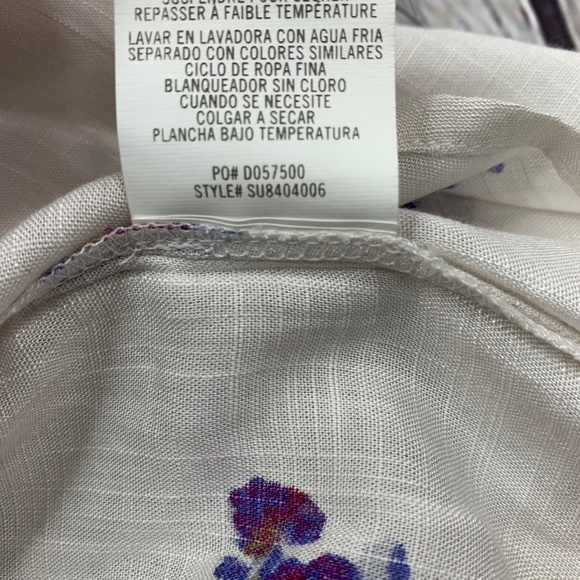 NWT Oneill 'Charley' Hi-Lo Blouse Size XS - Picture 7 of 8